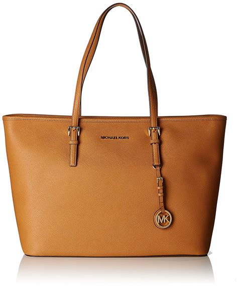 michael kors jet set saffiano leather purse|Michael Kors sullivan large tote.